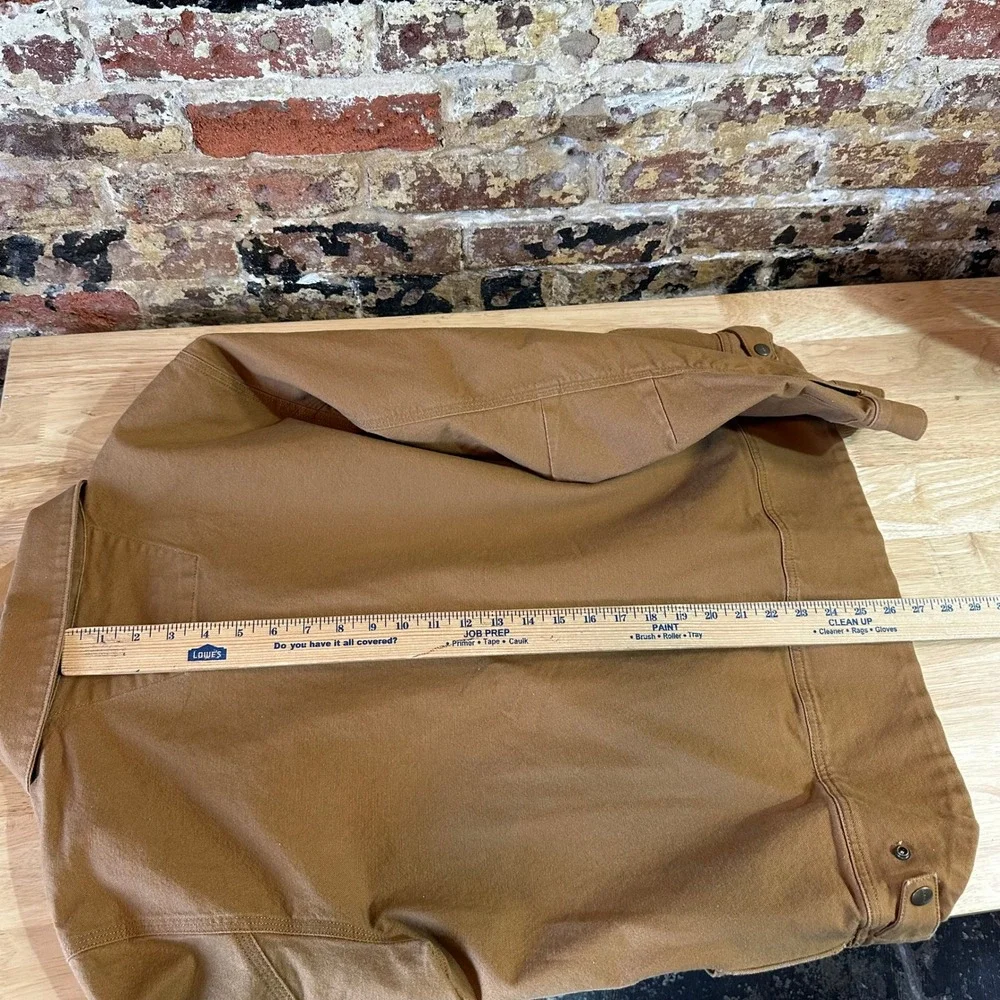 Carhartt OJ5748-M Berwick Brown Jean Relaxed Fit Jacket Men's Large - Picture 11 of 14